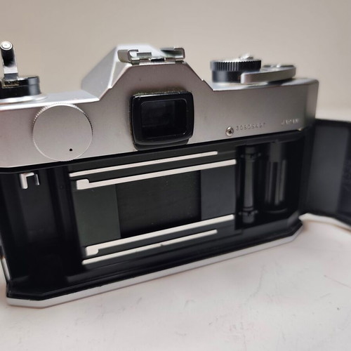 Vintage film camera Yashica TL Electro used with Yashinon-DS 50mm lens