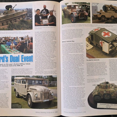 Military Modelling September 2006 magazine like new