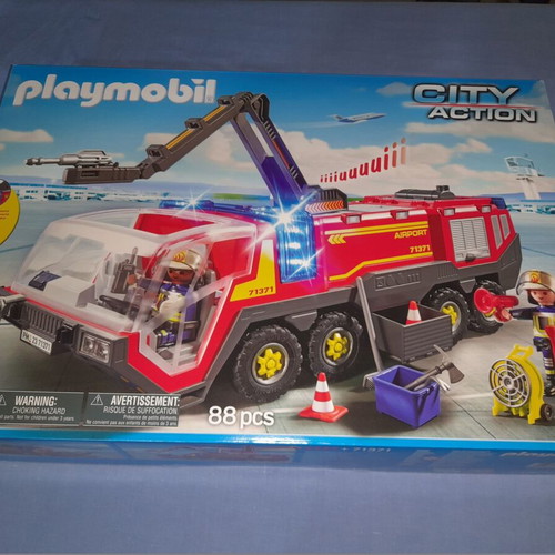 Playmobil 71371 City Action Πυροσβεστικό όχημα καινούργιο με ήχο και φώτα