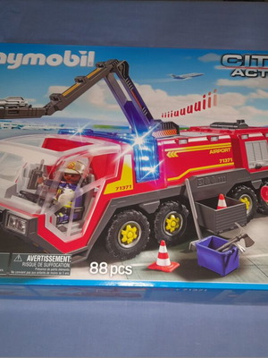 Playmobil 71371 City Action Πυροσβεστικό όχημα καινούργιο με ήχο και φώτα