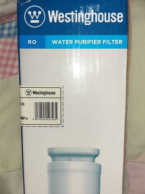 Westinghouse Water Filter Cartridges New, Lot of 3