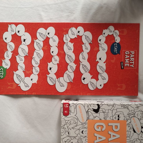 Party Game Trilogy board game, Greek edition, complete