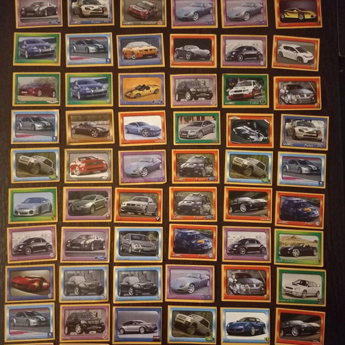 Auto Speed 2006 stickers used, 61 pieces