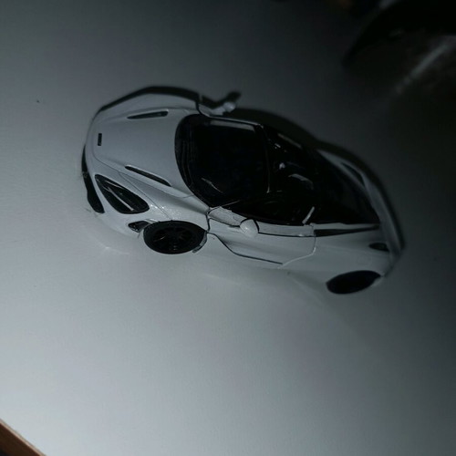McLaren 720S toy car new, decorative, white