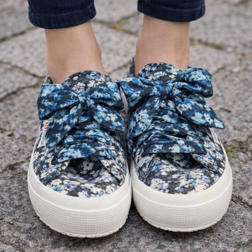 Superga x Mary Katrantzou sneakers like new with floral print