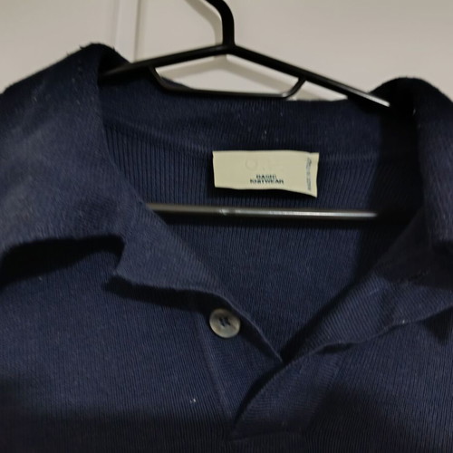 Men's wool sweater blue like new, size M