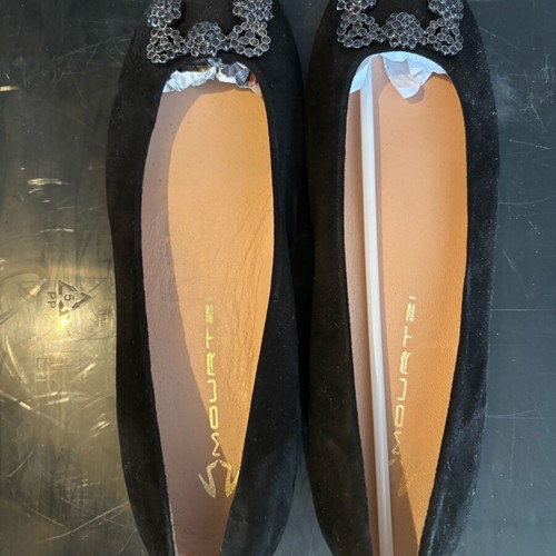 Ballerinas Mourtzi flat new, black, size 39