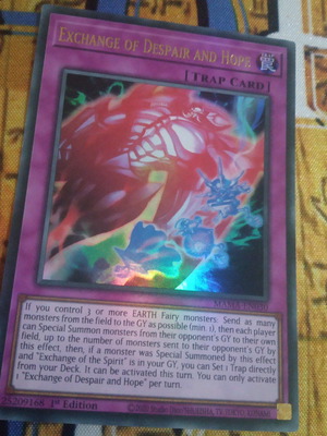 Exchange Of Despair And Hope Normal Trap μεταχειρισμένη κάρτα Yu-Gi-Oh!