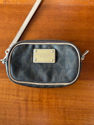 Michael Kors small handbag used, beige brown