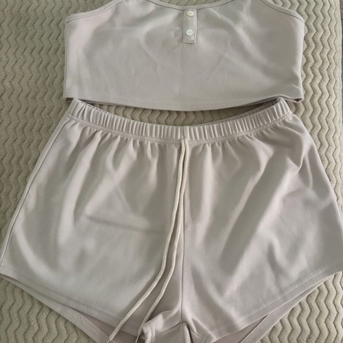 Soft fabric set pink, like new