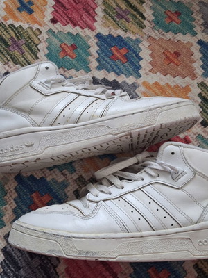 Adidas Originals Rivalry Mid sneakers used, size 41.5, white