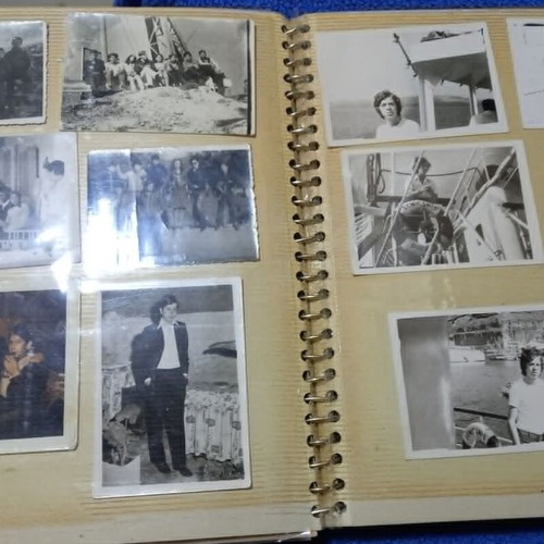 Photo album with 134 old photos used