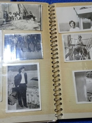 Photo album with 134 old photos used