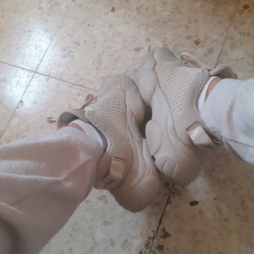 FILA Memory Musha women's sneakers used, beige, size 39