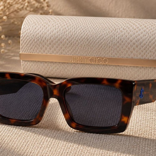 Jimmy Choo VITA/S 086/KU sunglasses, brown Havana