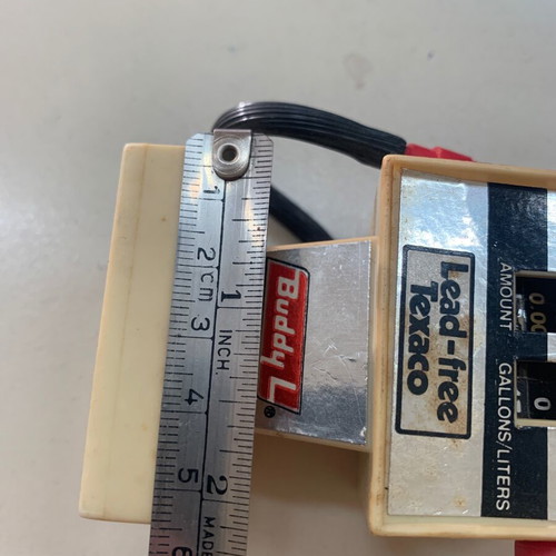 Texaco Buddy L Vintage Toy Gas Pump 1970 Used
