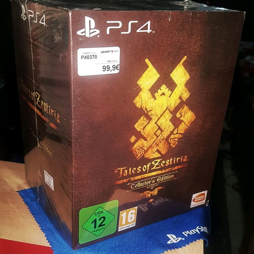 Tales of Zestiria Collector's Edition PS4 new, sealed