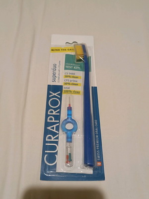 Curaprox toothbrush and interdental brush new, sealed package