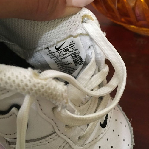 Nike Force 1 Crib Booties Baby Shoe size US 4C like new