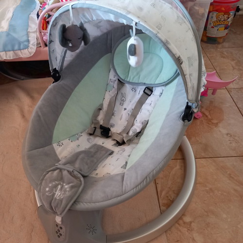 Baby bouncer, manual rocking, up to 9 kg