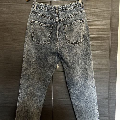 Bershka Vintage Mom Fit Jeans Size 40 Like New Blue
