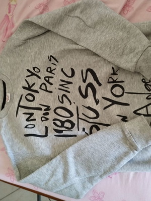 Funky kids sweatshirt grey like new, size 158 cm