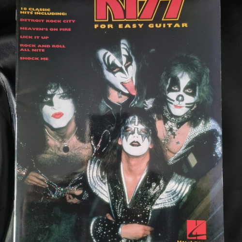 KISS For Easy Guitar Sheet Music like new