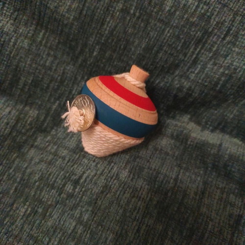 Spinning top used, one of the oldest toys