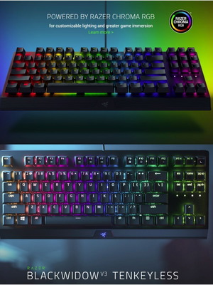 Razer BlackWidow v3 Tenkeyless Greek Layout new