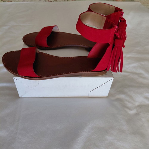 New Look sandals like new, size 39, red