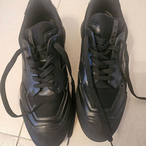 Prada men's sneakers size 43 like new, black
