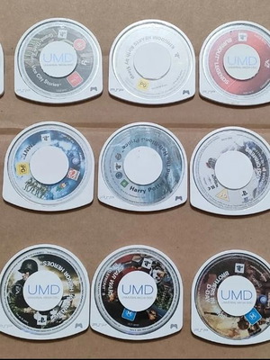 Sony Playstation PSP lot 15 γνήσια παιχνίδια
