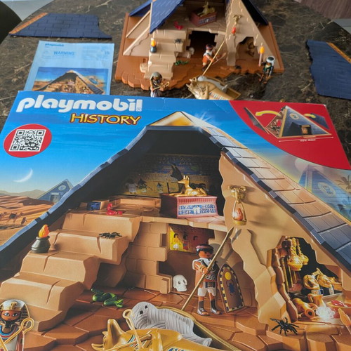 Playmobil History 5386 Pharaoh's Pyramid set like new