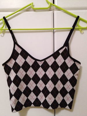 Stradivarius crop top used, size S