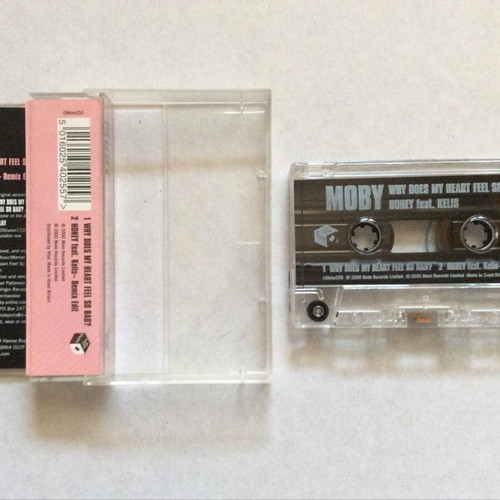 Moby Why Does My Heart Feel So Bad cassette feat Kelis like new, electronic