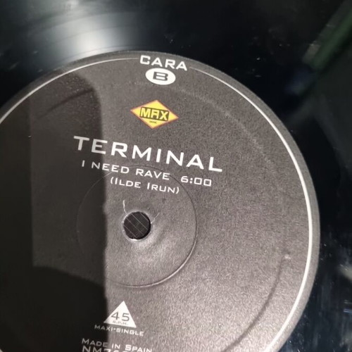 Vinyl Terminal Poem Without Words used