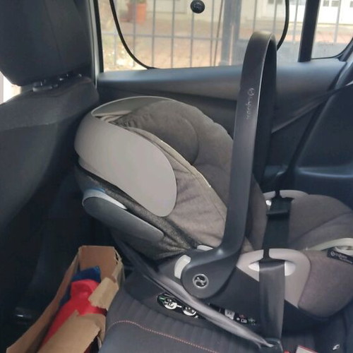 Cybex Cloud Z i-Size Platinum car seat used