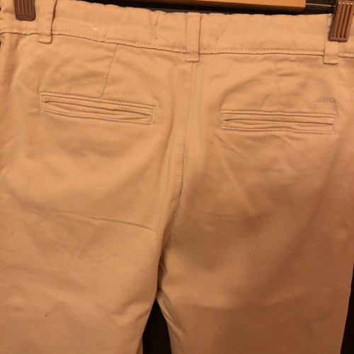 ZARA fabric beige pants straight fit like new for boy 11 years