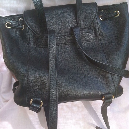 Franchesca Moretti black women's backpack like new