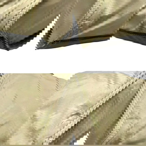 Burberry найлонова чанта за рамо употребявана, каки с обезцветявания