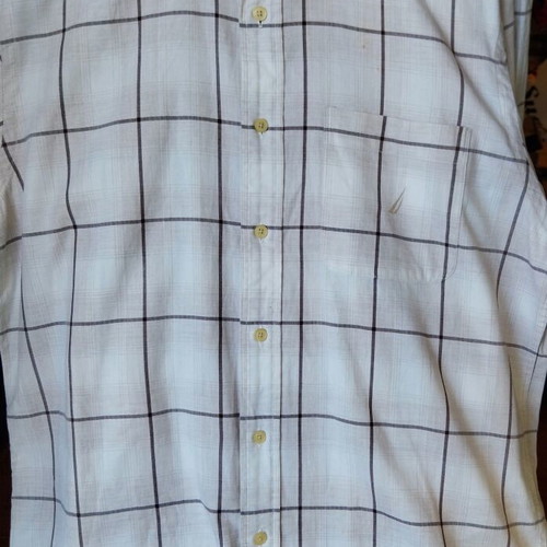 Nautica men's checkered shirt size M