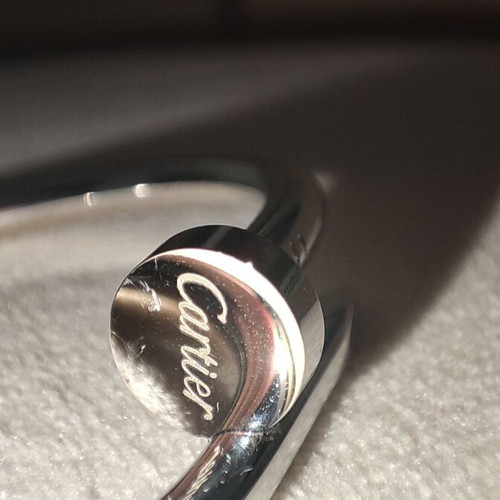 Cartier silver nail bracelet new