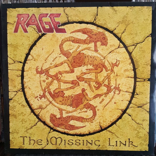 Rage The Missing Link LP used, authentic 1st edition 1993