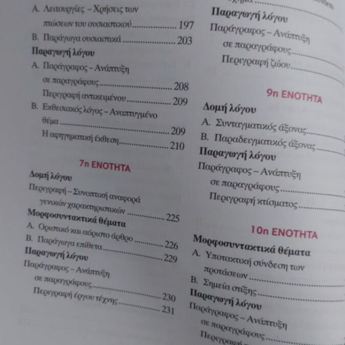 Gymnasmata in Modern Greek Language for 1st Grade Gymnasium, Savvalas Editions