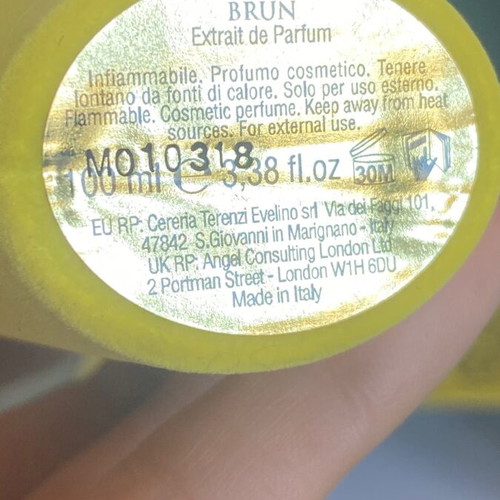 Brun V Canto extrait de parfum 100 μλ καινούργιο, unisex