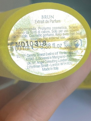 Brun V Canto extrait de parfum 100 μλ καινούργιο, unisex