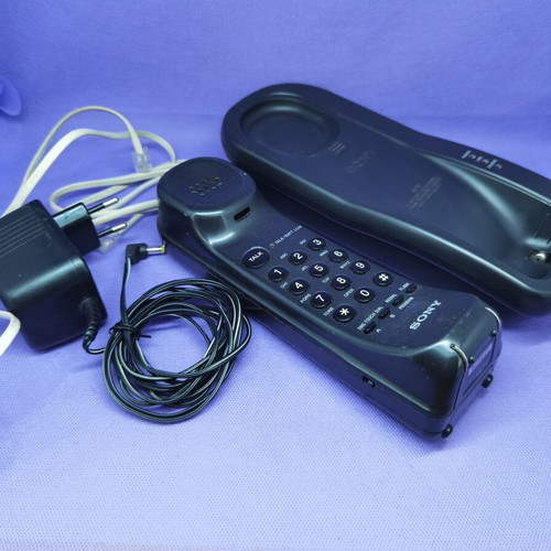 Sony cordless home phone used, retro analog