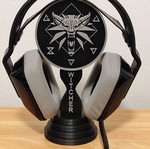 Witcher headset stand new, 3D printed