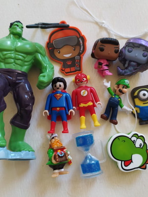 Marvel Kinder Toys like new from large chocolate egg
