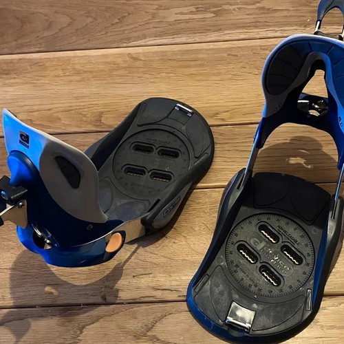 Oxygen Step-In snowboard bindings used, very good condition